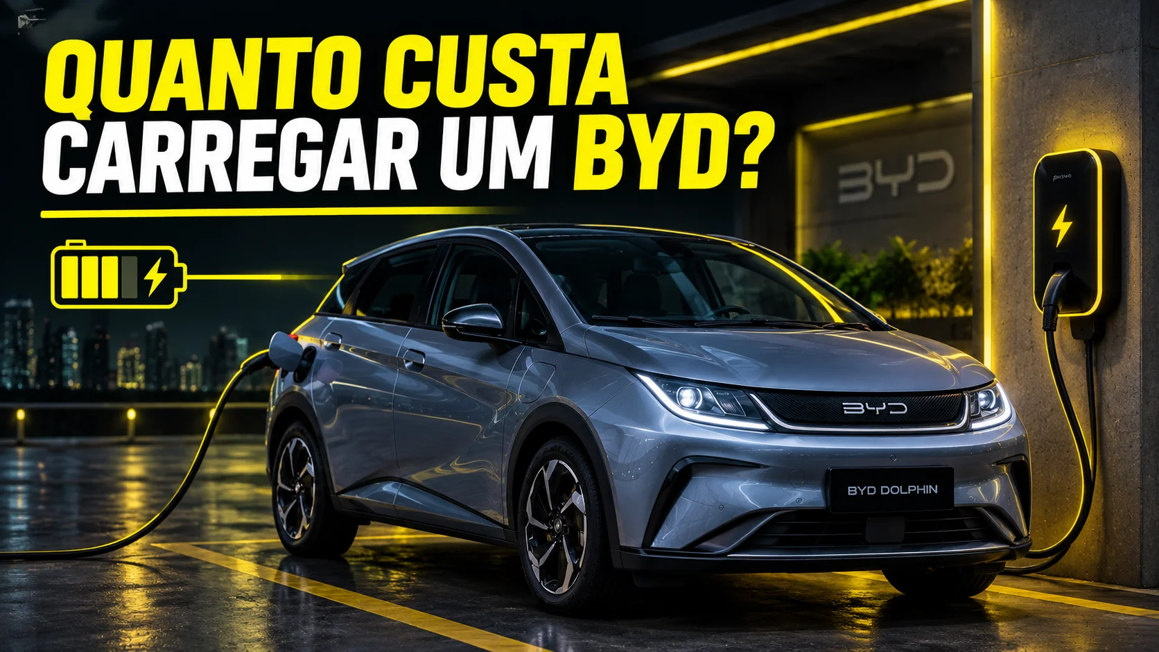 Quanto custa carregar um BYD elétrico? Veja Dolphin Mini, Dolphin, Yuan Plus e Seal